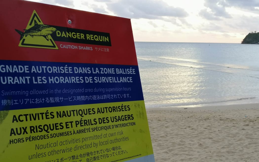 Here's a picture suitable for any New Caledonia swimming ban/shark cull story.
If used, credit Tuo Chinula.