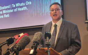 Health Minister Dr Shane Reti.