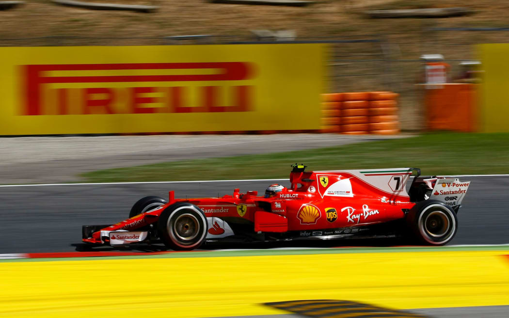 Ferrari's Kimi Raikkonen