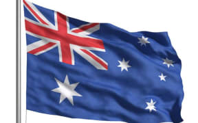 The Australian flag