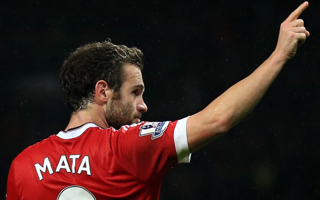 Manchester United's Juan Mata.