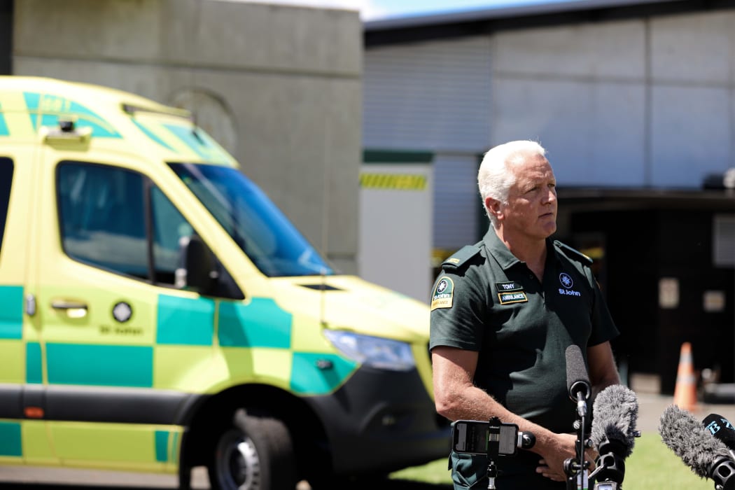 St John clinical director Tony Smith.