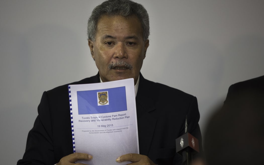 World Humanitarian Summit Pacific Consultation. Hon. Enele Sosene Sopoaga, Prime Minister of Tuvalu