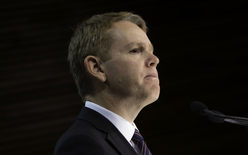 Prime Minister Chris Hipkins speaks about Kiri Allan's resignation as justice minister, 24 July 2023.