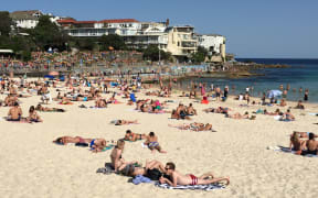 Sydneysiders flocked to Bondi Beach in late September as the hottest spring on record kicked in.