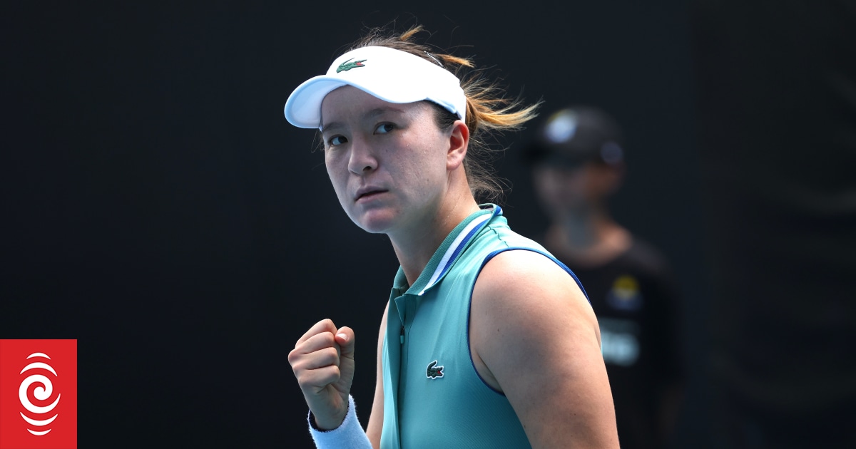 Tennis: Lulu Sun's debut for New Zealand 'great bonus' - Vimarsana News