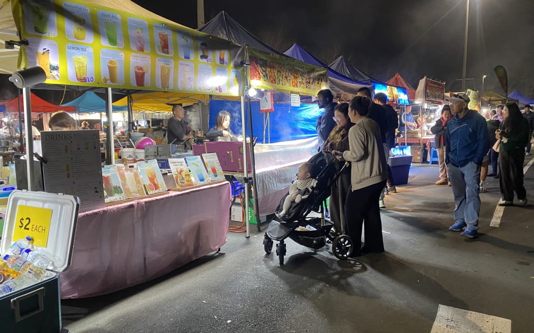 Auckland Night Markets operates in Albany every Tuesday night.
