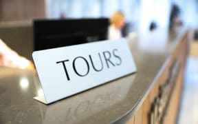The Tours desk in Parliament's Visitor Centre