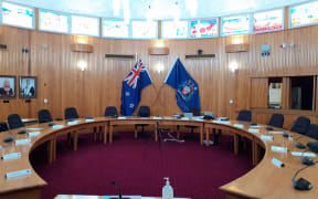 Whanganui District Council chamber