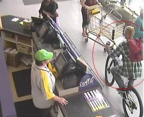 Police released a photo of a man they want to identify.