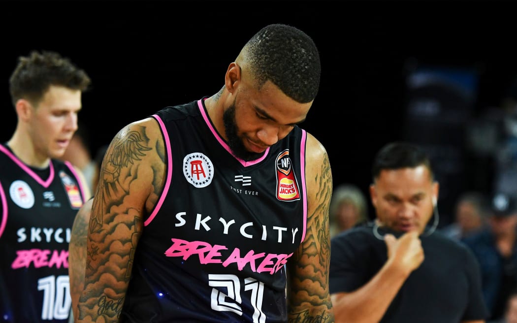 Dejected Breakers Shawn Long.