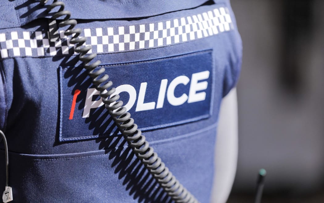 Police in Wellington. Generic image