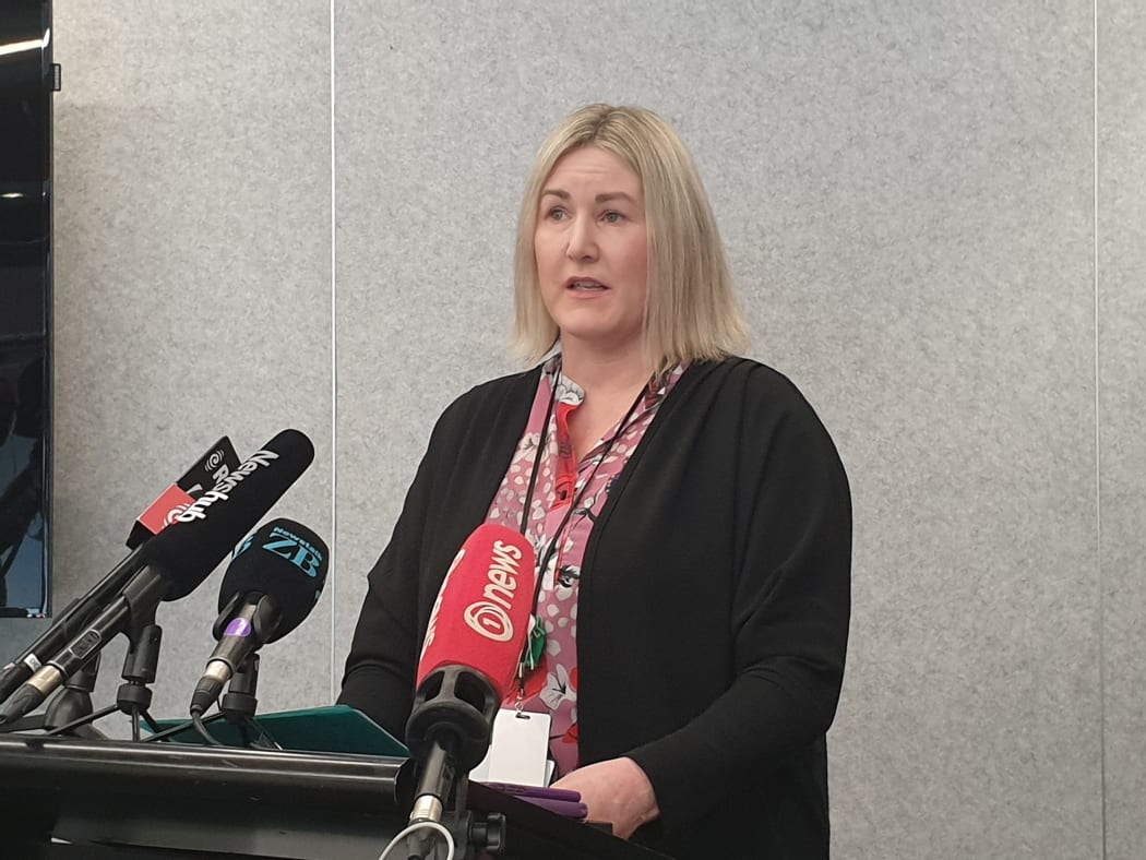 Detective Inspector Kylie Schaar told media they are still searching for body of murdered Christchurch man Michael McGrath.