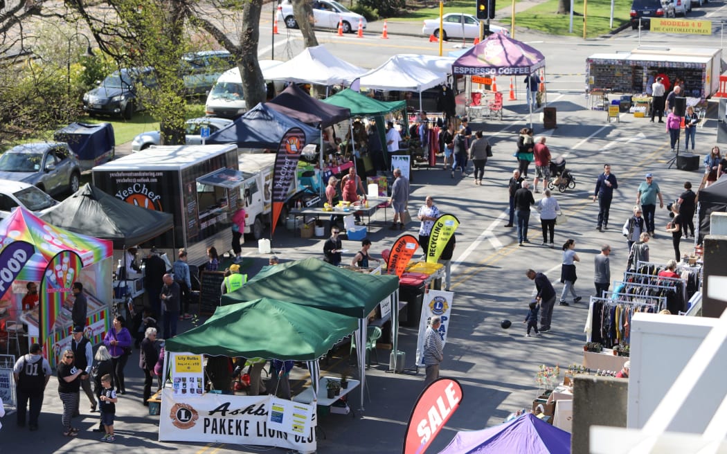 South Canterbury Anniversary Day has traditionally seen Ashburton's East Street packed with stalls. With Boulevard Day not going ahead at all this year, a replacement market has popped up but is facing objections from CBD business owners.