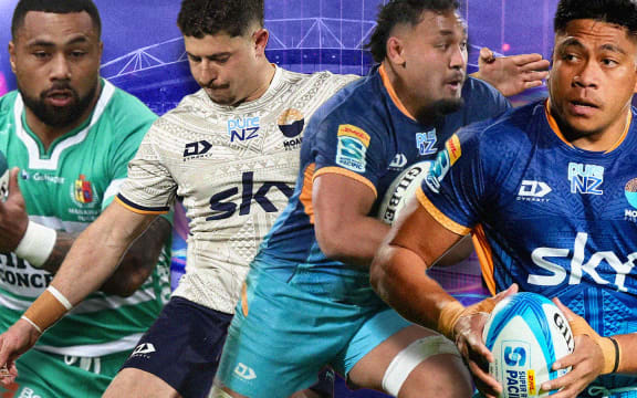 Ngani Laumape, Patrick Pellegrini, Semisi Tupou-Tae'iloa and Miracle Faiilagi. Graphic: Liam K. Swiggs