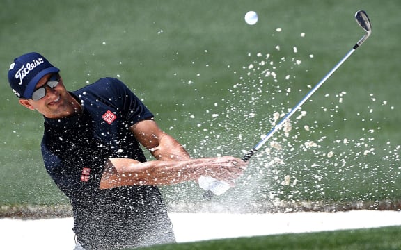Adam Scott had a horror last couple of holes in his opening round at the Players Championship.
