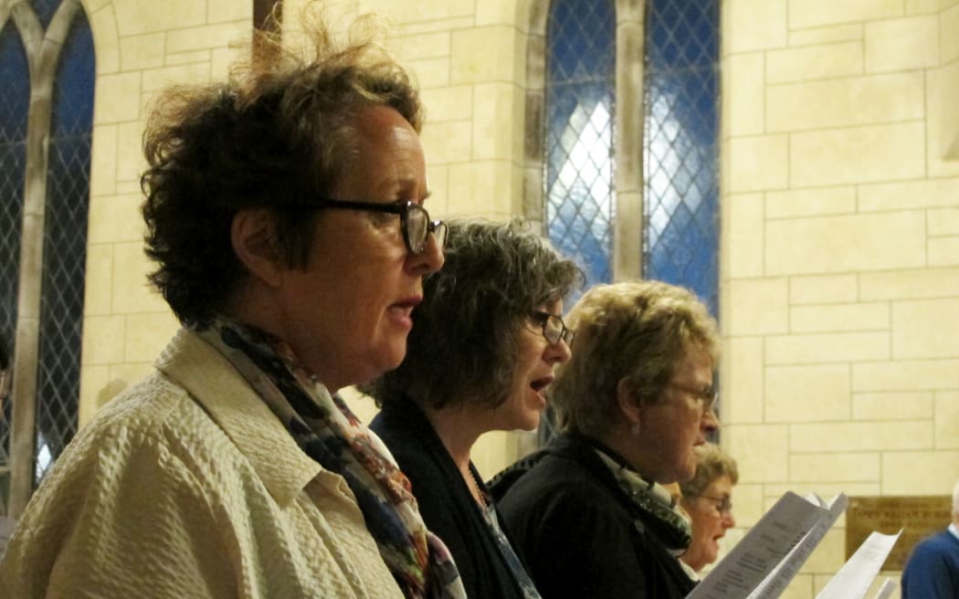 St Luke's Church congregation, Remuera, Auckland.