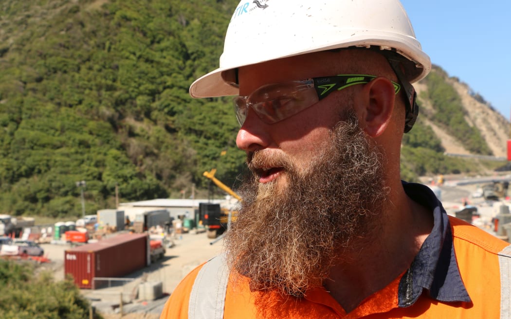 One of the Ohau Point site managers, Clark Butcher.