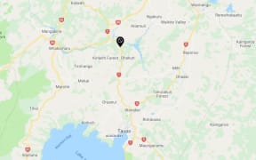 A fuel tanker rolled on State Highway 1 at Ohakuri, Taupo District, blocking the southbound lane.