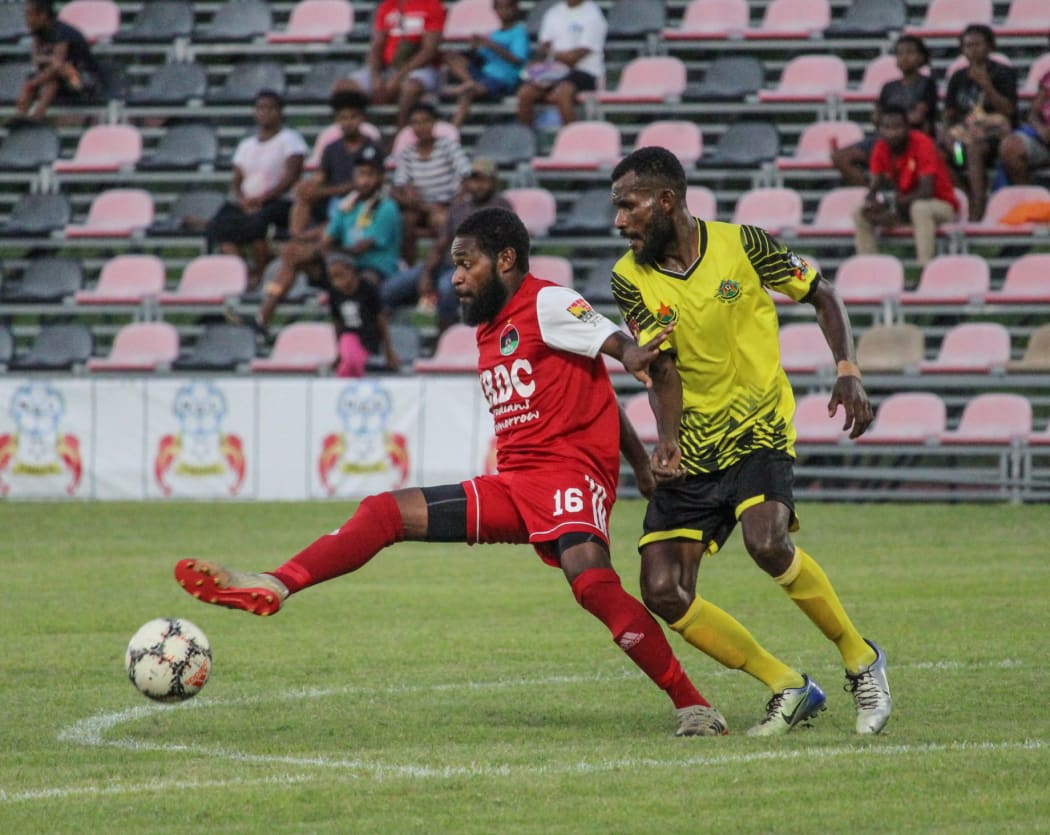 The PNG National Soccer League was suspended in mid March.