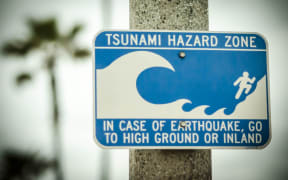 Tsunami sign