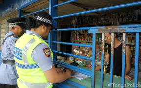 Tonga Police's Great Wall Taskforce
