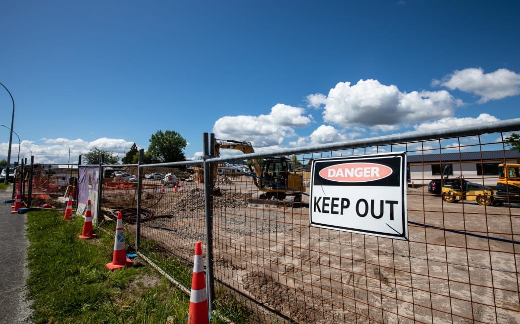 A Kāinga Ora development near Rotorua Intermediate.