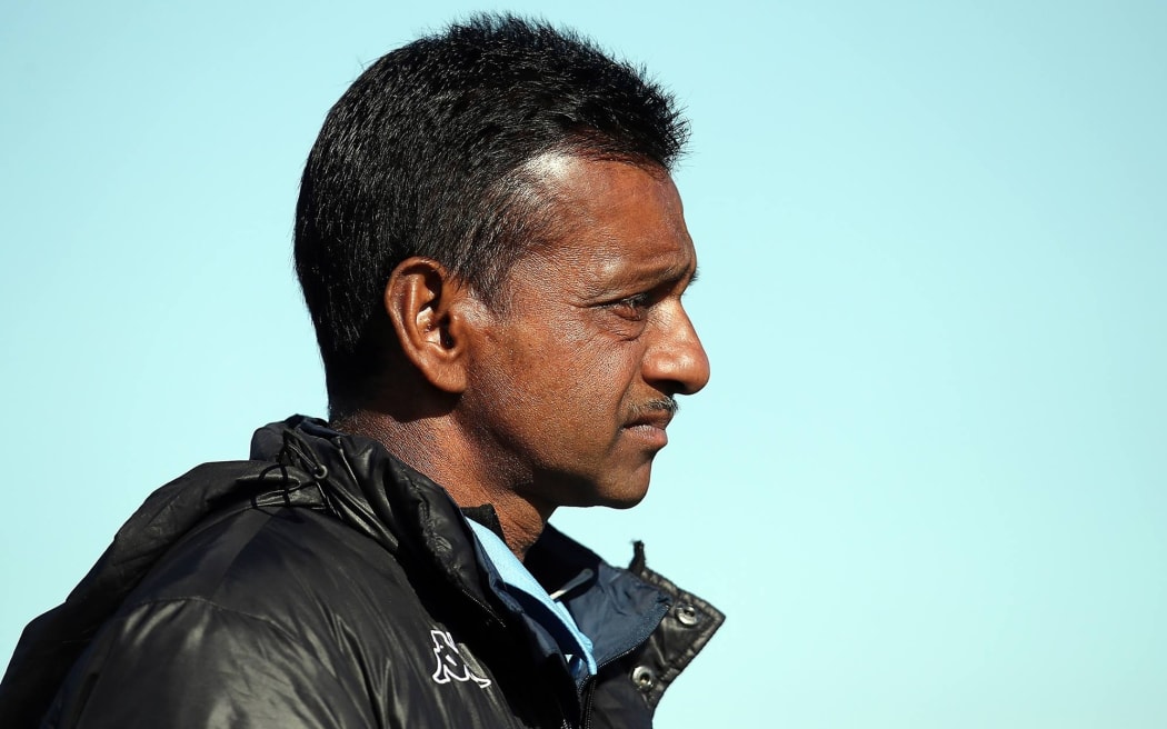 Fiji Under 19 Women's coach Saroj Kumar.