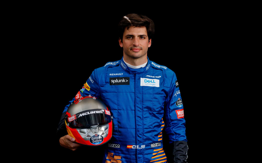 F1 driver Carlos Sainz.