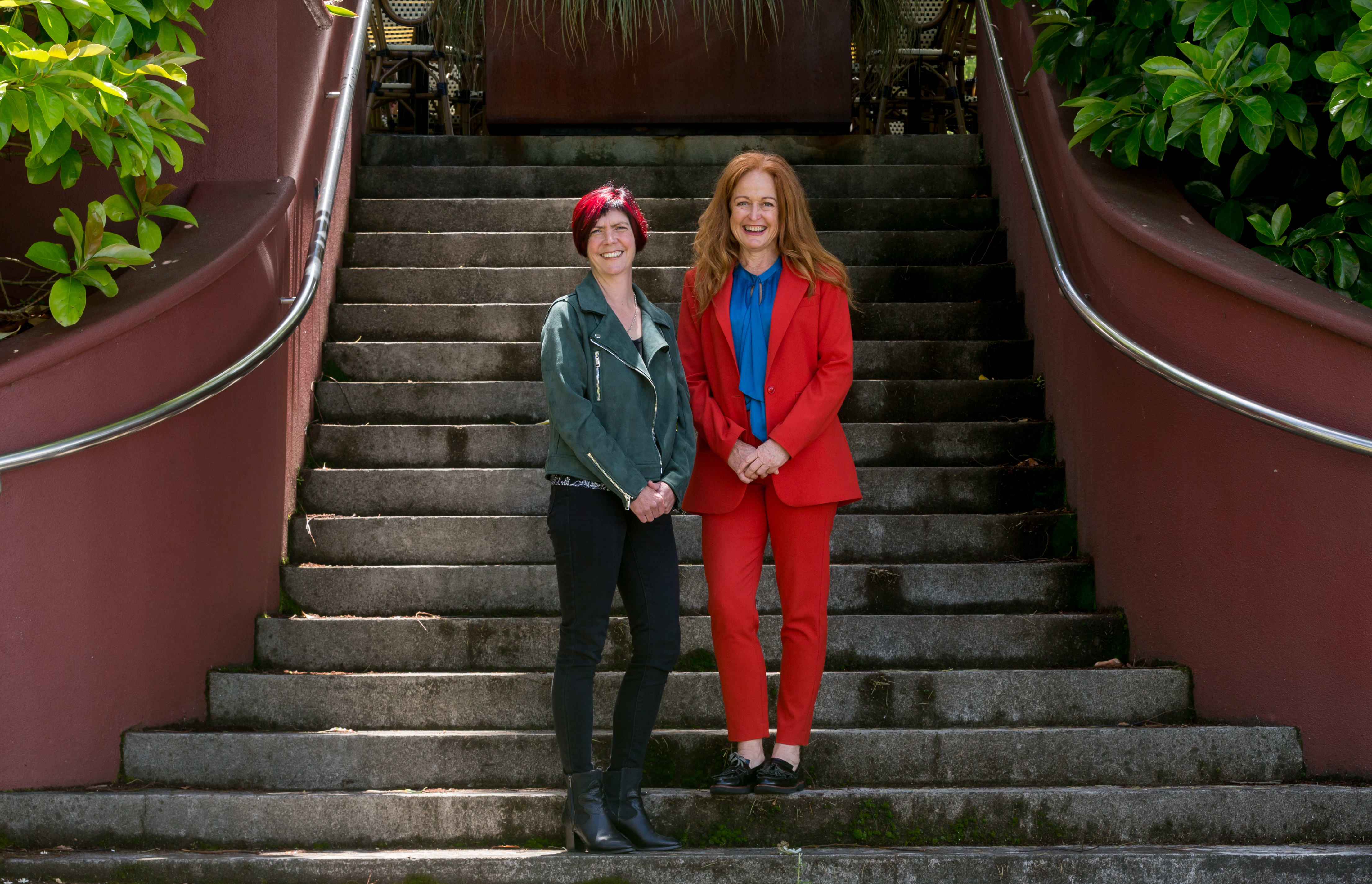 Linda Flegg and Jen Scoular.