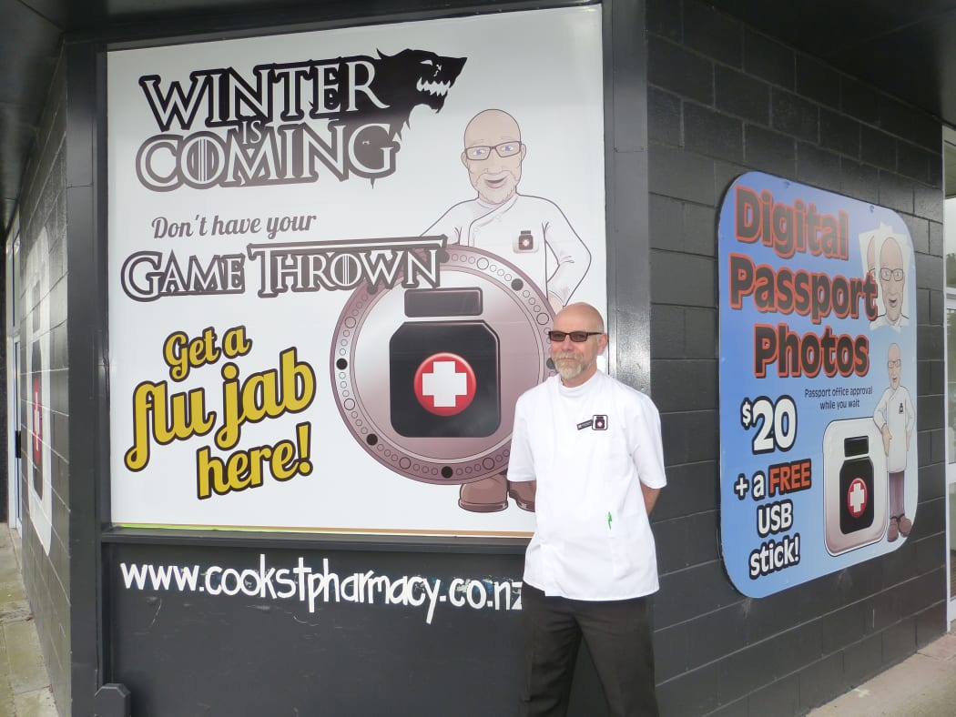 Palmerston North pharmacist, Anthony Roberts.