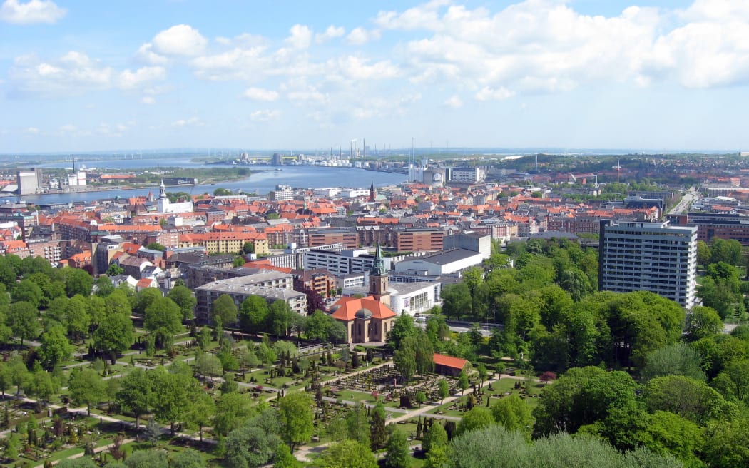 Aalborg; a bit like Dunedin only flatter.