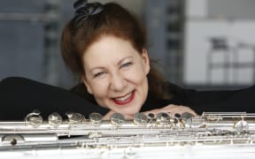 Flutist Camilla Hoitenga