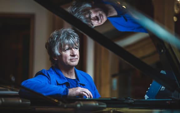 Neil Finn and piano