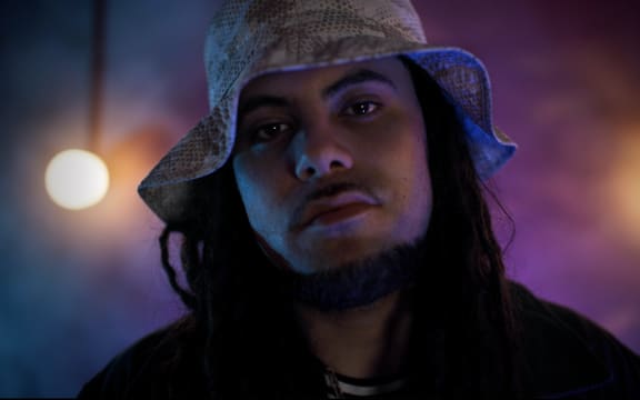 Hip hop artist Melodownz (aka Bronson Price)