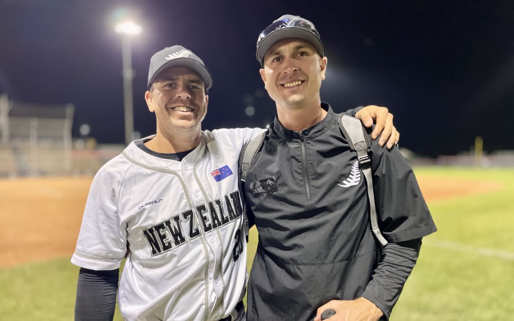 Ngāpuhi brothers Ben and Thomas Enoka have each secured 100 games for the Black Sox, the worlds most decorated men's softball team.