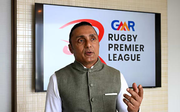 Rugby India President Rahul Bose. Photo: AFP