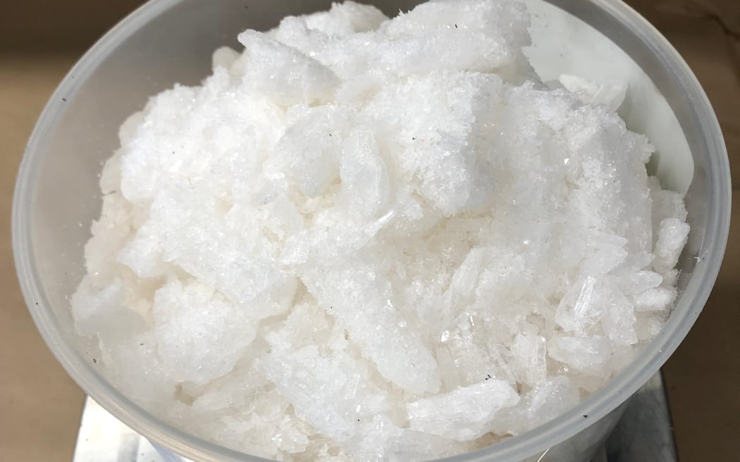About 2kg of methamphetamine was seized at Auckland International Airport on 11 June, 2022.