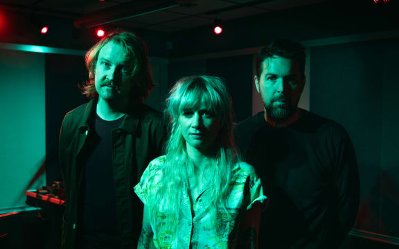 Half Hexagon - from left to right: James Milne, Yolanda Fagan, Julien Dyne.