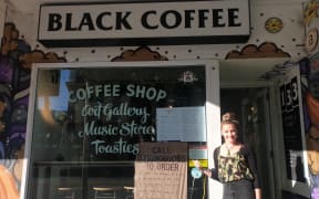Black Coffee general manager Paige Simoneau.