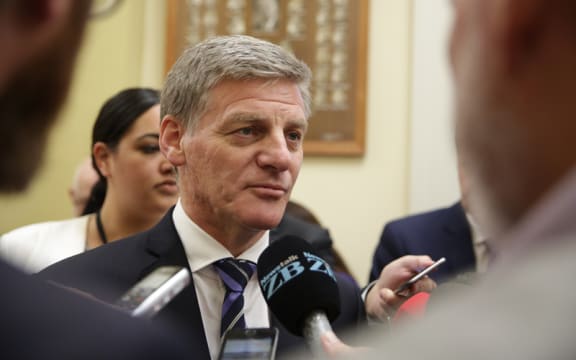 Caucas run. Prime Minister Bill English.