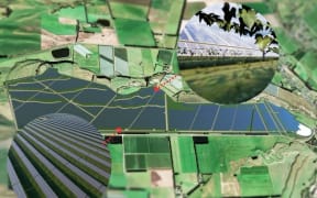 An overview of the plans by renewable energy asset developer Far North Solar Farm to install solar panel farm on Tom Kidner's farm near Waipara.