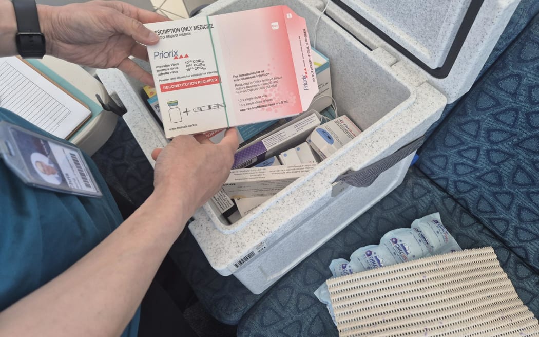 Vaccines being kept cold