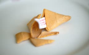Chinese Fortune Cookie (Photo by Angelo Cavalli / AGF / Photononstop via AFP)