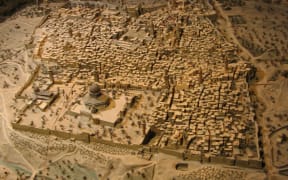 A reconstruction of ancient Jerusalem