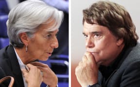 IMF Managing Director Christine Lagarde, and a February 15, 2008 photo of French tycoon Bernard Tapie. IMF Managing Director Christine Lagarde is to face trial over French tycoon Bernard Tapie's affair