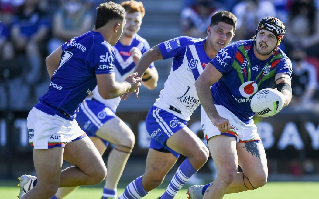 Josh Curran offloads
