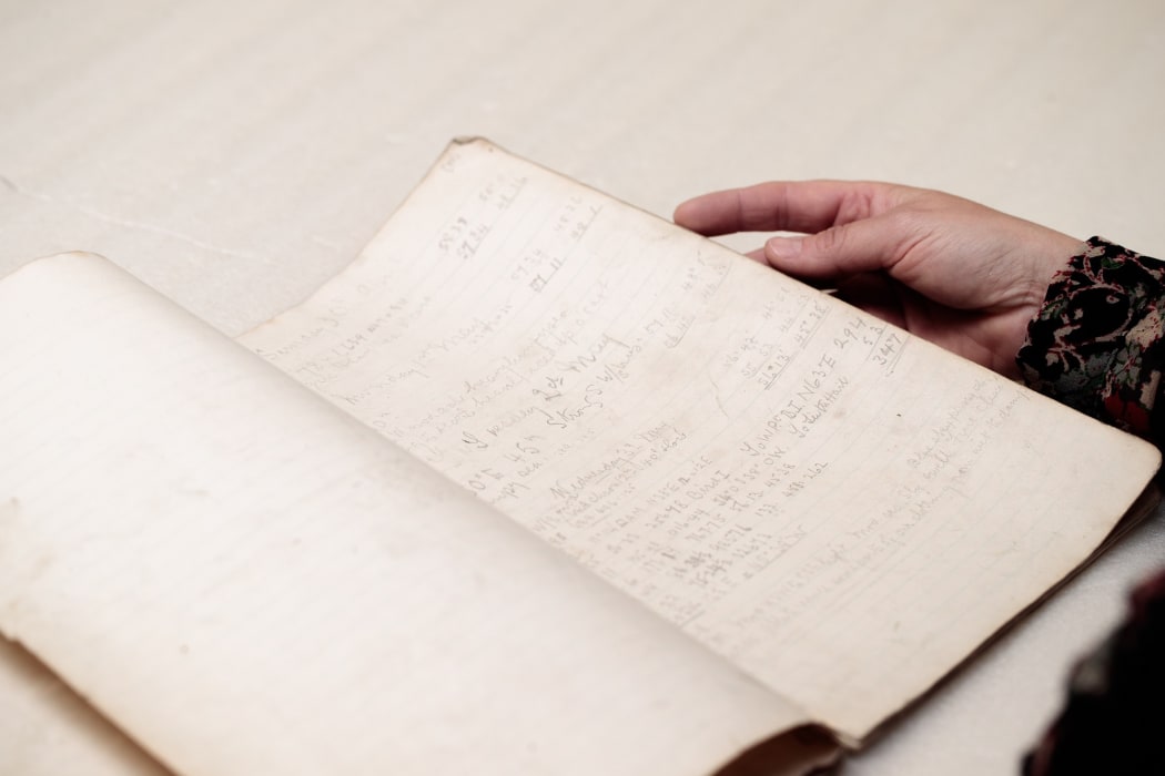 Navigator Frank Worsley's navigation books from the Endurance expedition, including the book he used on the James Caird, are in Canterbury Museum's collection.
