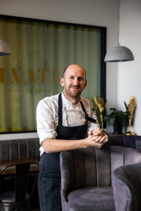 Simon Levy, owner and operator of Innate restaurant in Christchurch.