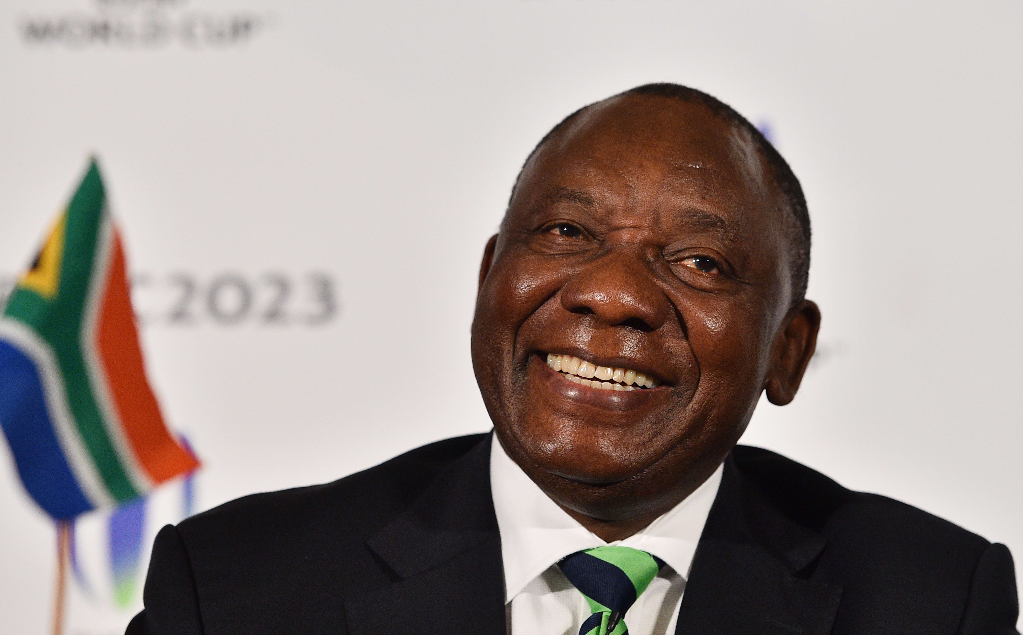 South Africa's deputy president Cyril Ramaphosa was narrowly elected ANC leader.